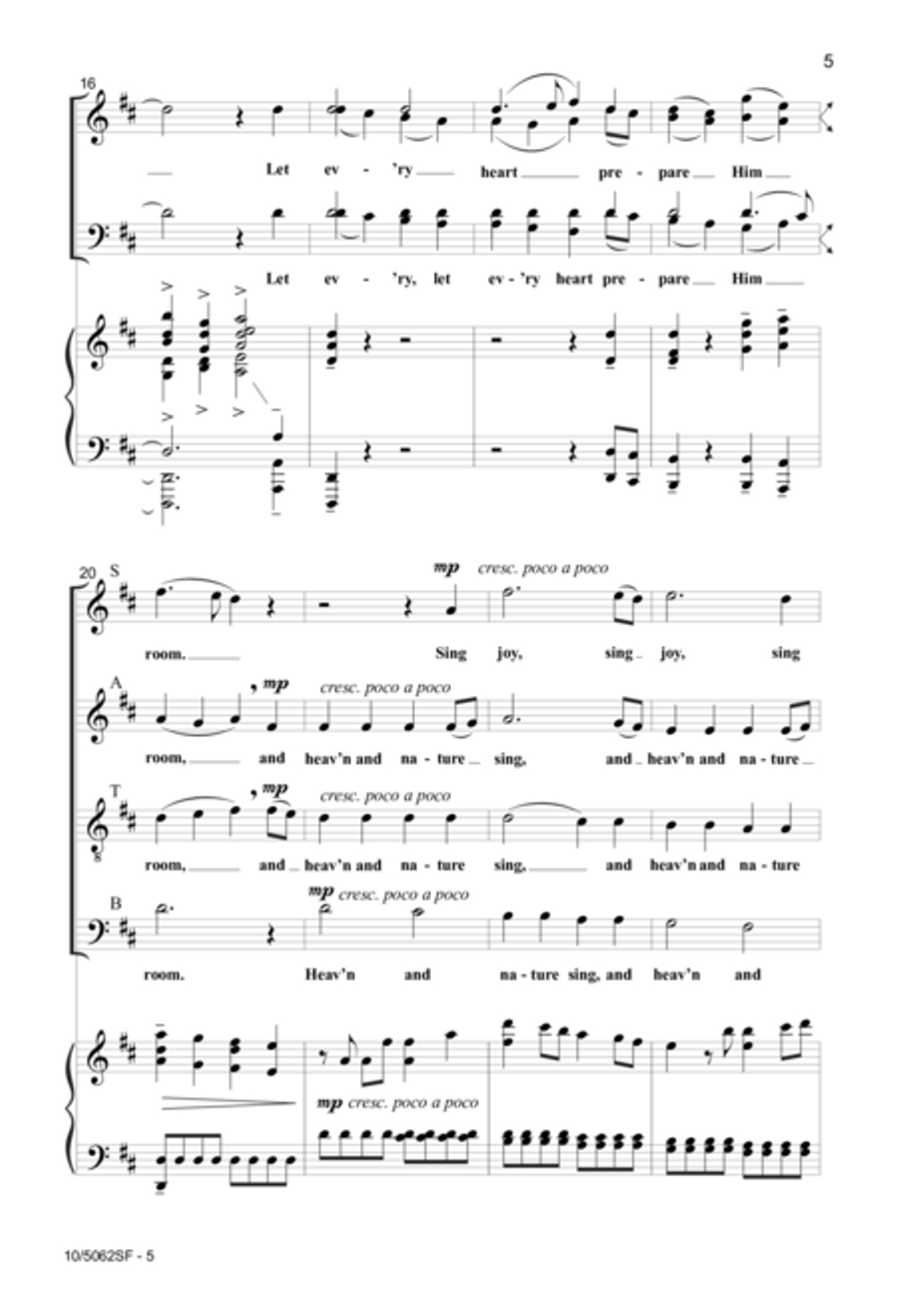 Joy! to the World Joy! to the World 4-Part scores gallery preview page 4
