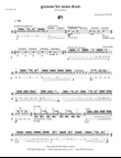 Groove #1 for Snare Drum