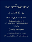 THE BEETHOVEN DUETS FOR VIOLIN SCHERZO NO 6