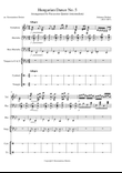 J.Brahms Hungarian Dance No5 for percussion quintet