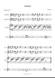 J.Kuffner Andante for percussion quartet