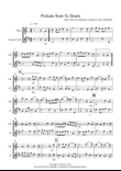Prelude from Te Deum for Oboe and Clarinet Duet