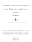 Christ The Lord Is Risen Today