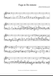Wilhelm Friedemann Bach - Fuga in DOm (1770)