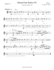 BREAK THOU THE BREAD OF LIFE (Horn Quartet #31)
