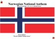 Norwegian National Anthem for Brass Quintet