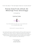 Praise God From Whom All Blessings Flow (Doxology)