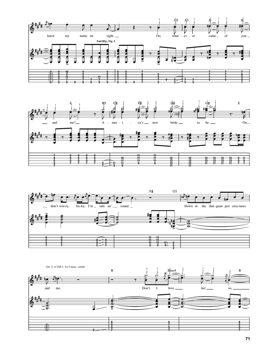 Now I'm Here Now I'm Here Acoustic Guitar scores gallery preview page 5