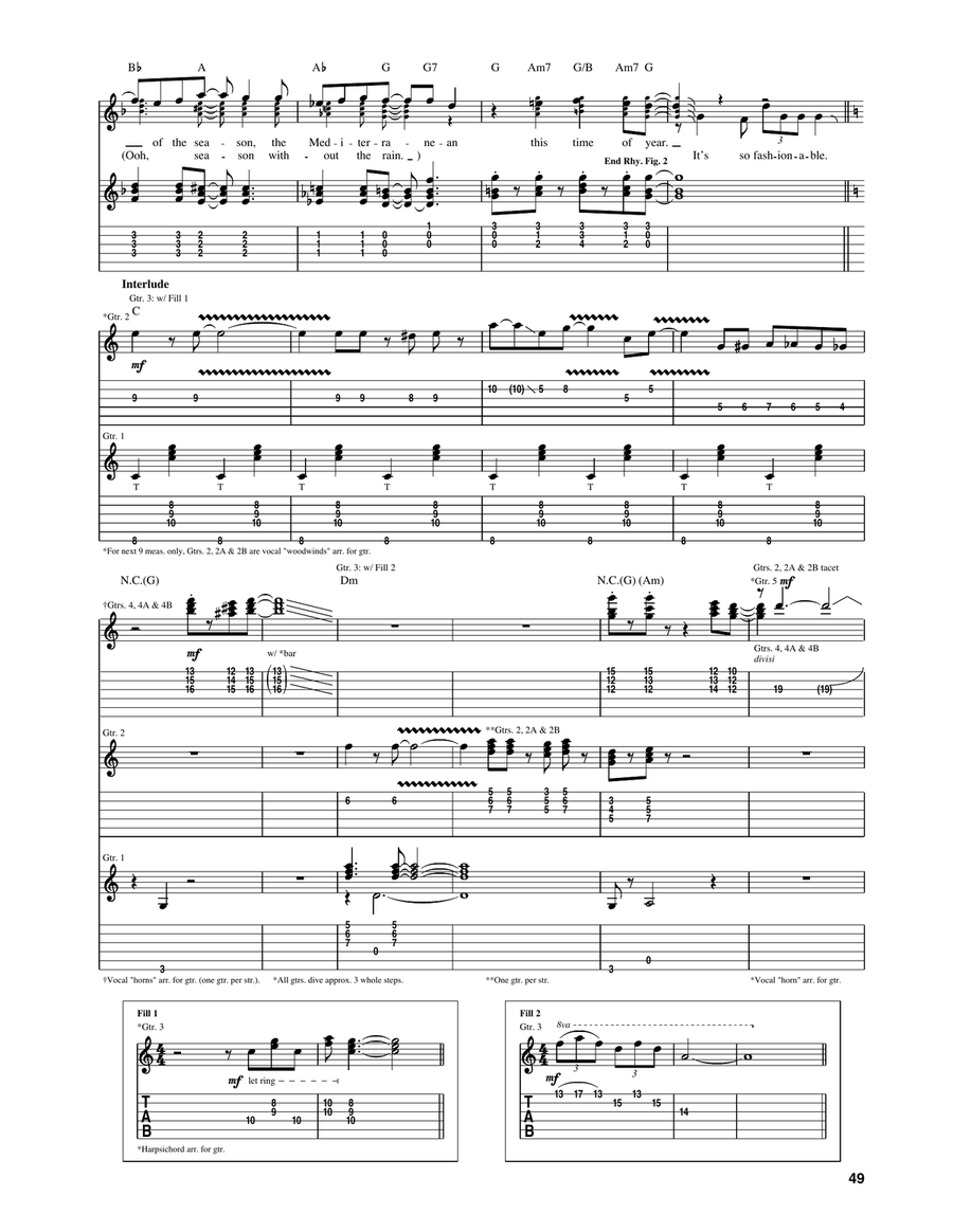 Seaside Rendezvous Seaside Rendezvous Acoustic Guitar scores gallery preview page 3