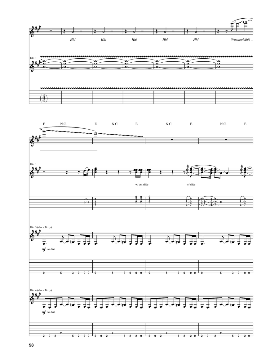 Monkey On My Back Acoustic Guitar scores gallery preview page 2