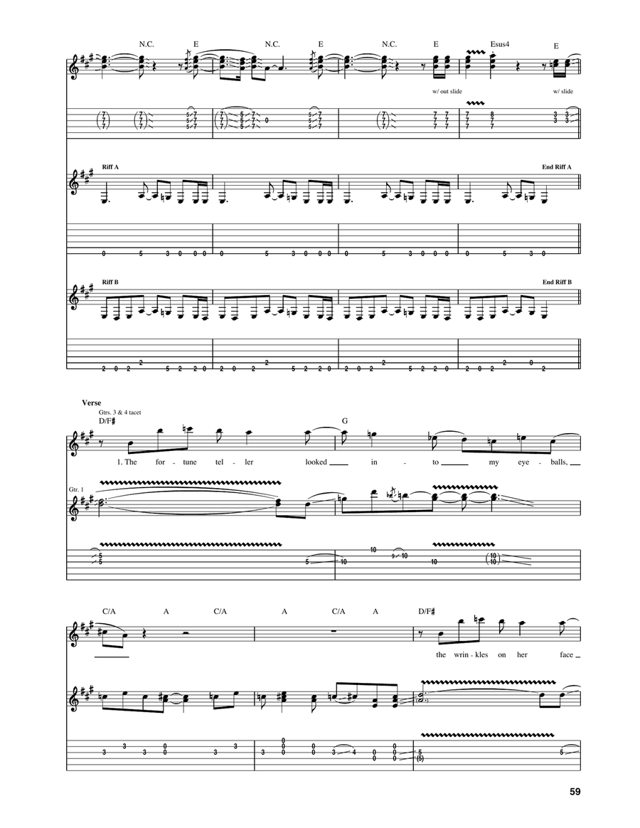 Monkey On My Back Acoustic Guitar scores gallery preview page 3