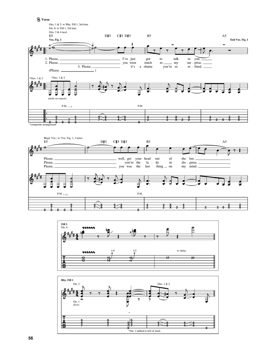 Sick As A Dog Sick As A Dog Acoustic Guitar scores gallery preview page 2