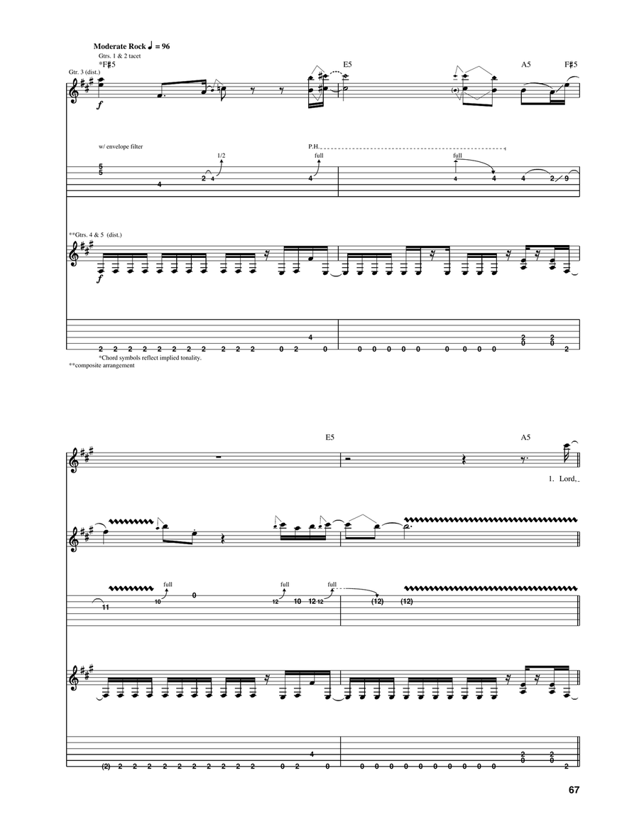 Nobody's Fault Nobody's Fault Acoustic Guitar scores gallery preview page 2