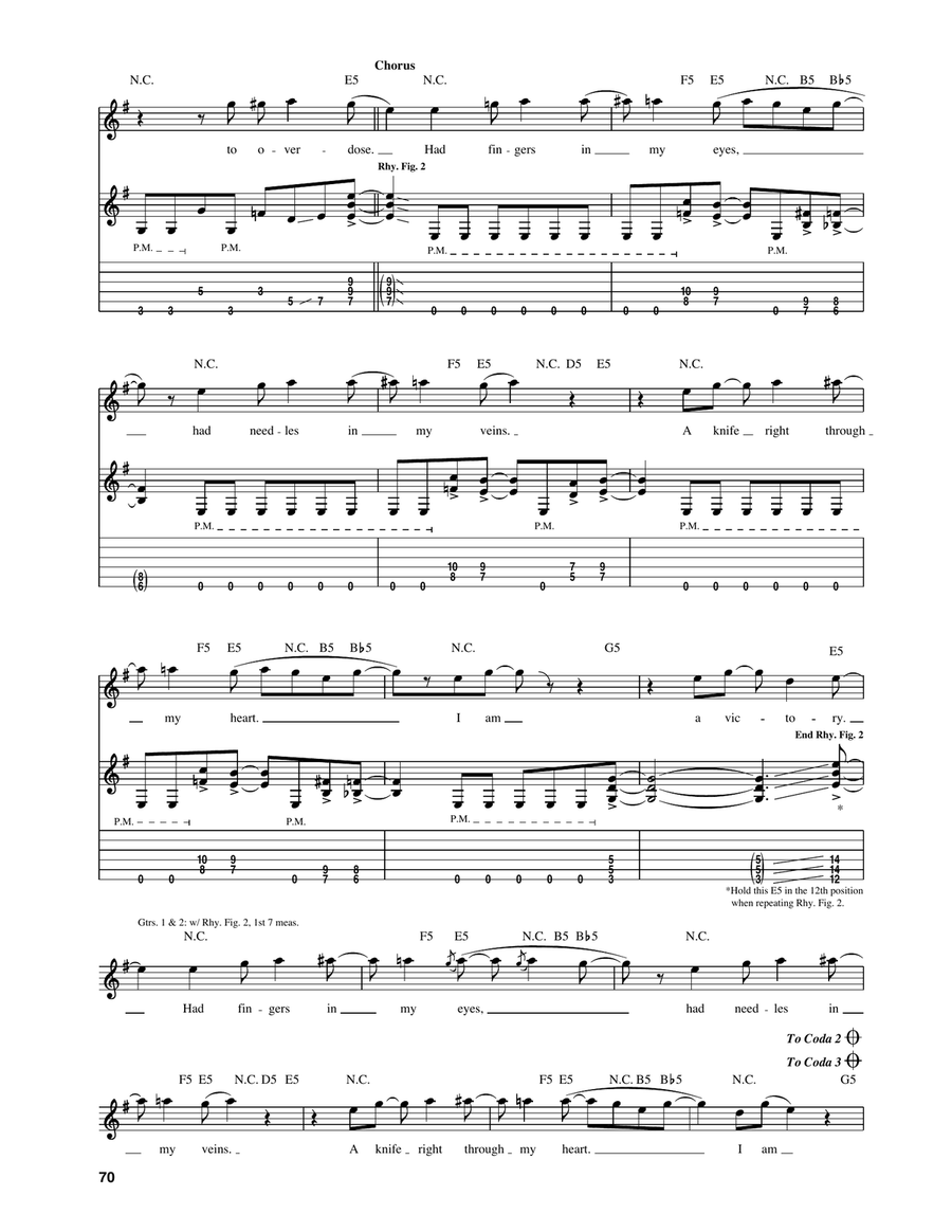 Victory Victory Acoustic Guitar scores gallery preview page 3
