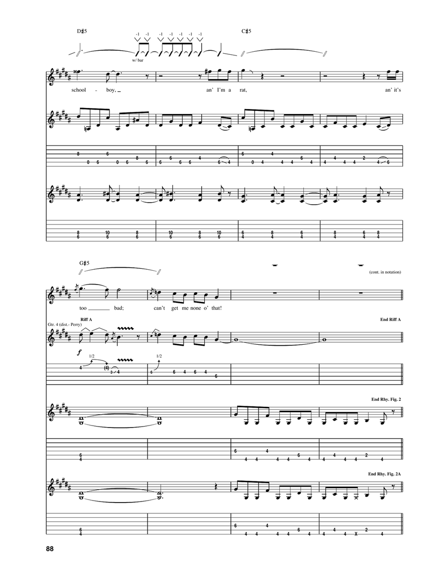 S.O.S. (Too Bad) S.O.S. (Too Bad) Acoustic Guitar scores gallery preview page 4