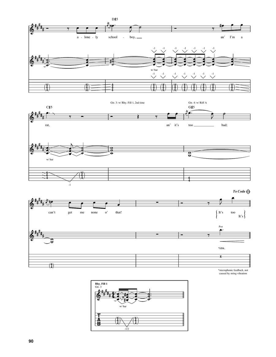 S.O.S. (Too Bad) S.O.S. (Too Bad) Acoustic Guitar scores gallery preview page 6
