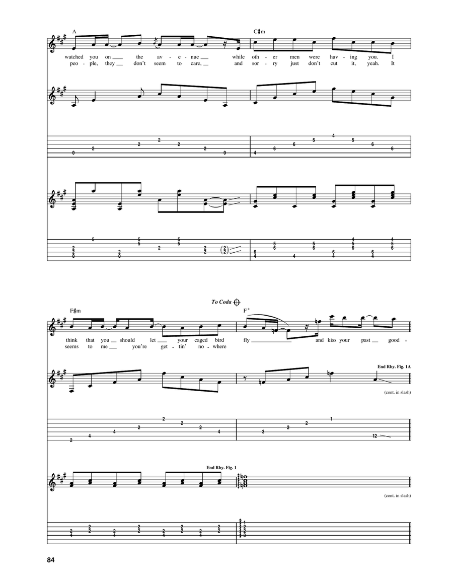 Kiss Your Past Goodbye Kiss Your Past Goodbye Acoustic Guitar scores gallery preview page 2