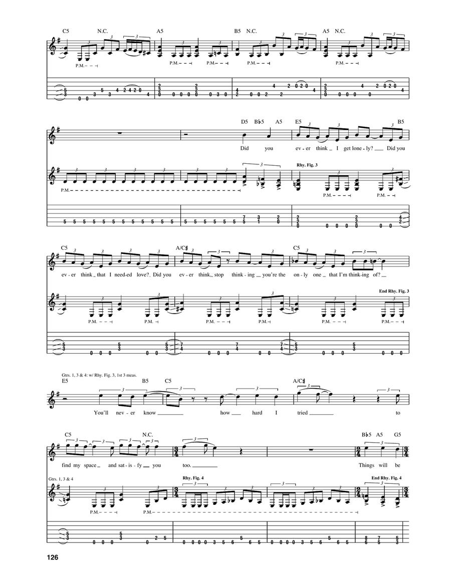 In My Darkest Hour In My Darkest Hour Acoustic Guitar scores gallery preview page 4