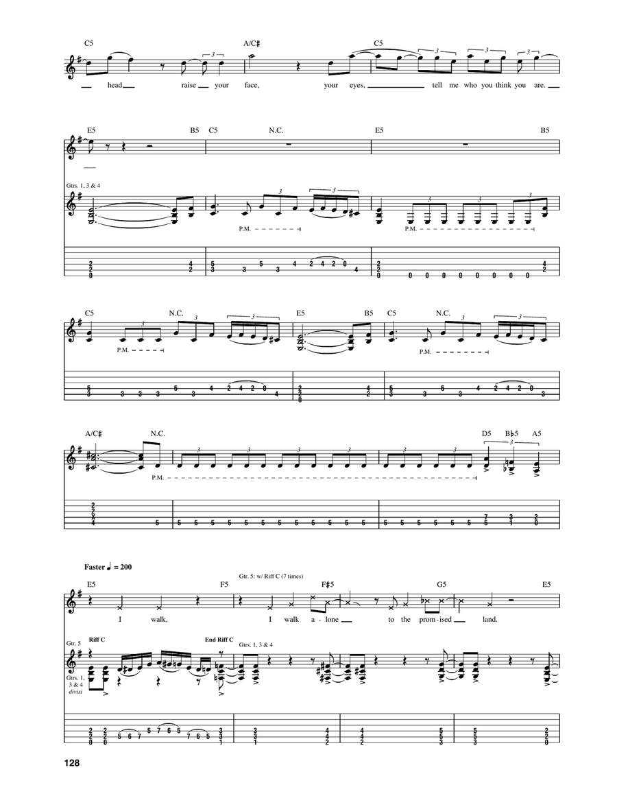 In My Darkest Hour In My Darkest Hour Acoustic Guitar scores gallery preview page 6