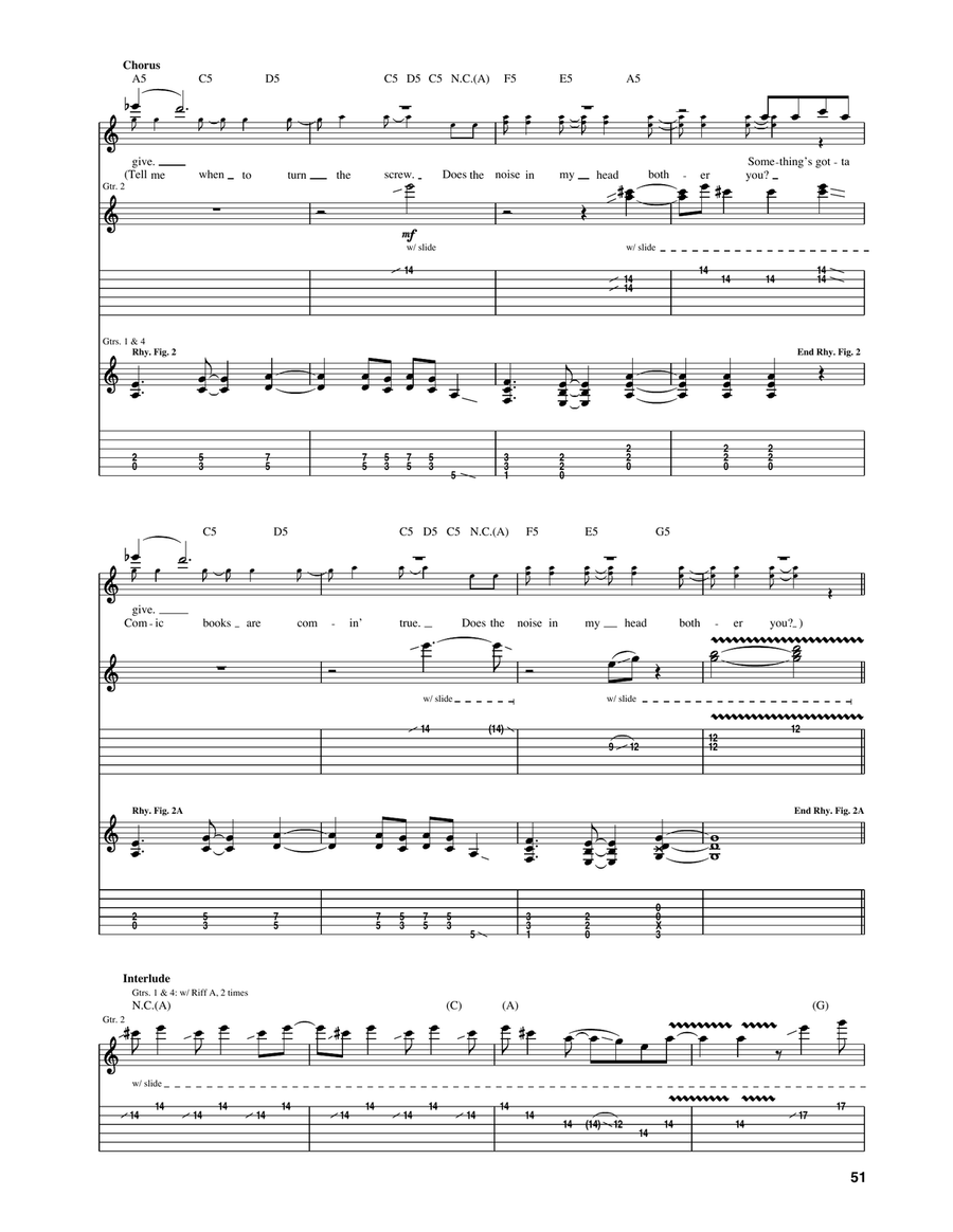 Something's Gotta Give Something's Gotta Give Acoustic Guitar scores gallery preview page 4