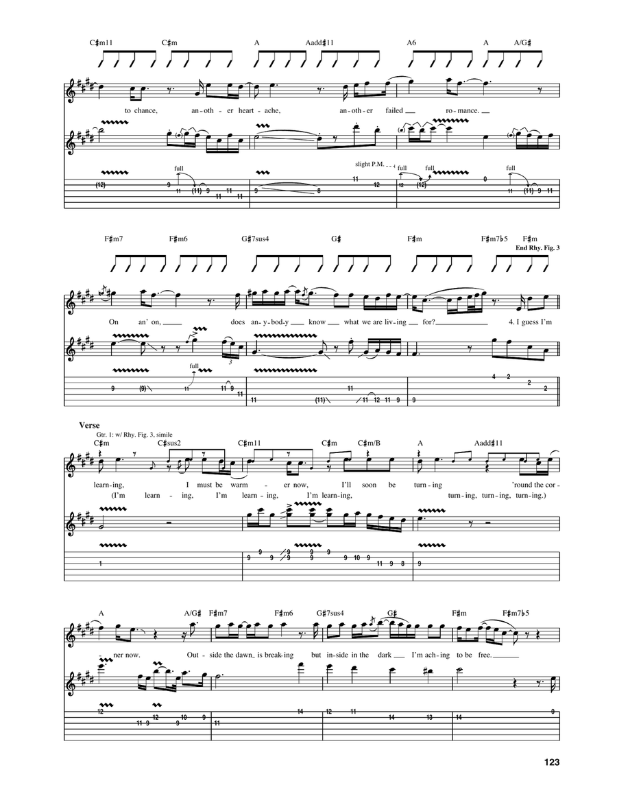 The Show Must Go On The Show Must Go On Acoustic Guitar scores gallery preview page 3