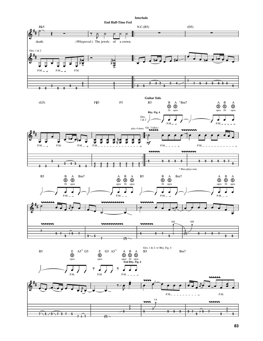 Vortex Vortex Acoustic Guitar scores gallery preview page 4