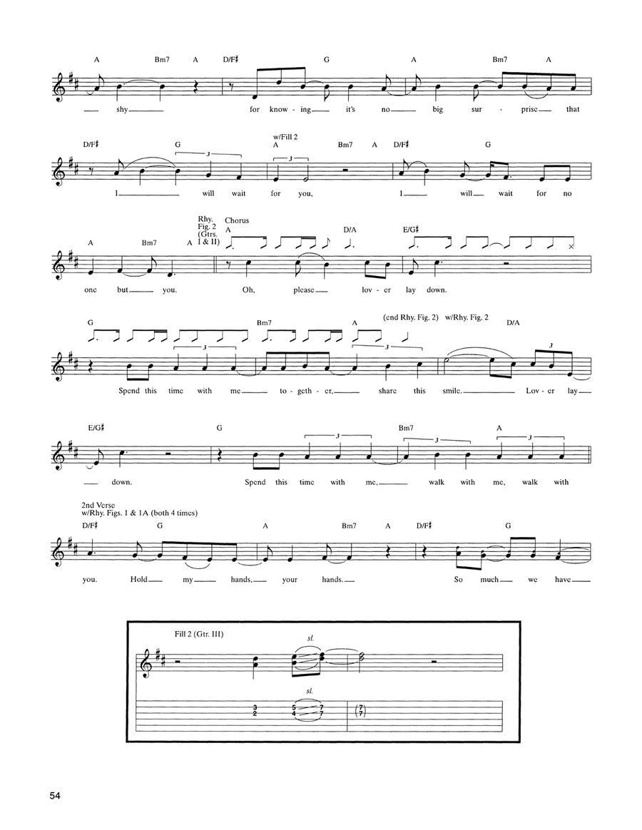 Lover Lay Down Lover Lay Down Acoustic Guitar scores gallery preview page 2