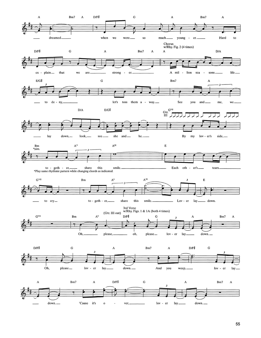 Lover Lay Down Lover Lay Down Acoustic Guitar scores gallery preview page 3