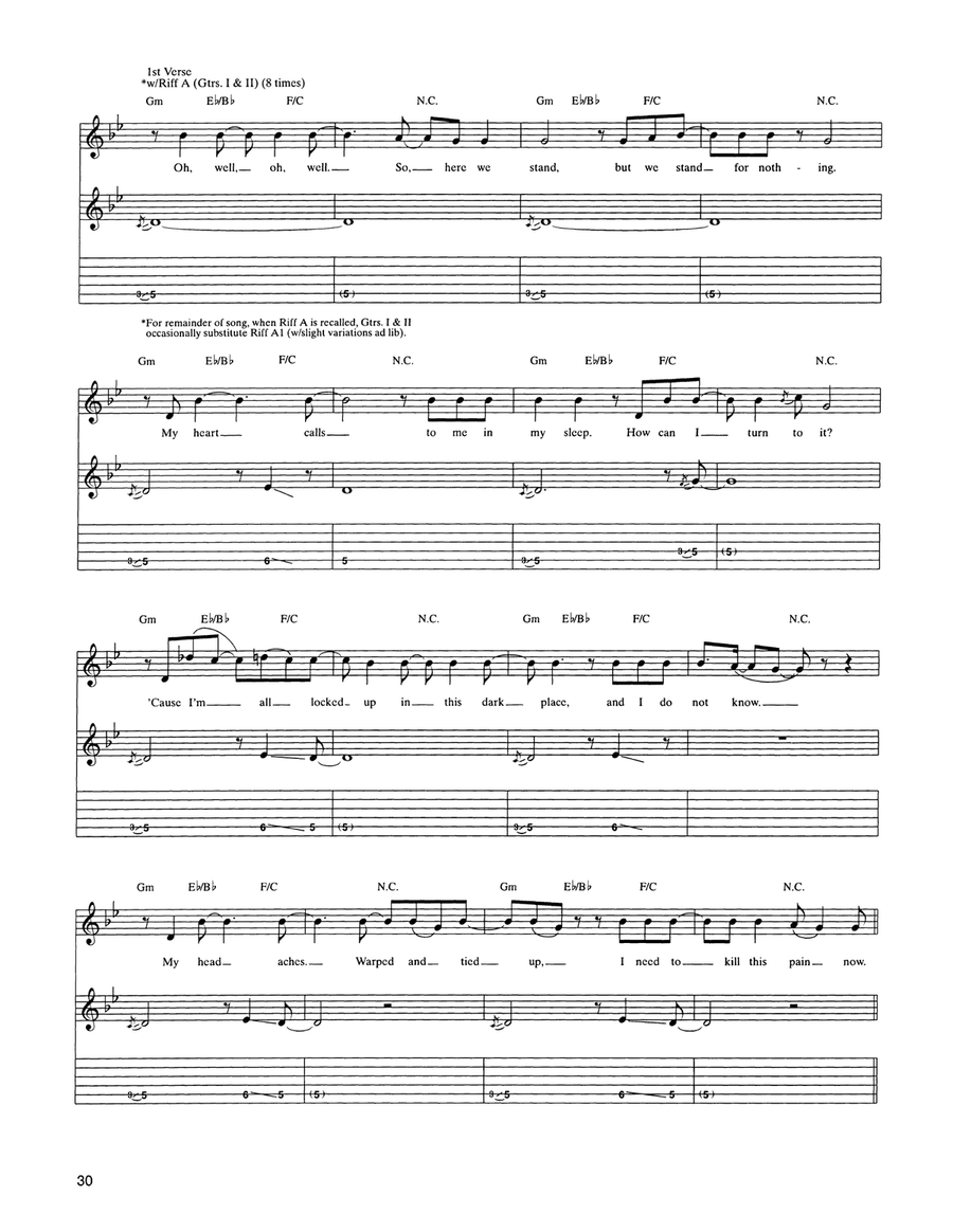 Rhyme & Reason Rhyme & Reason Acoustic Guitar scores gallery preview page 2