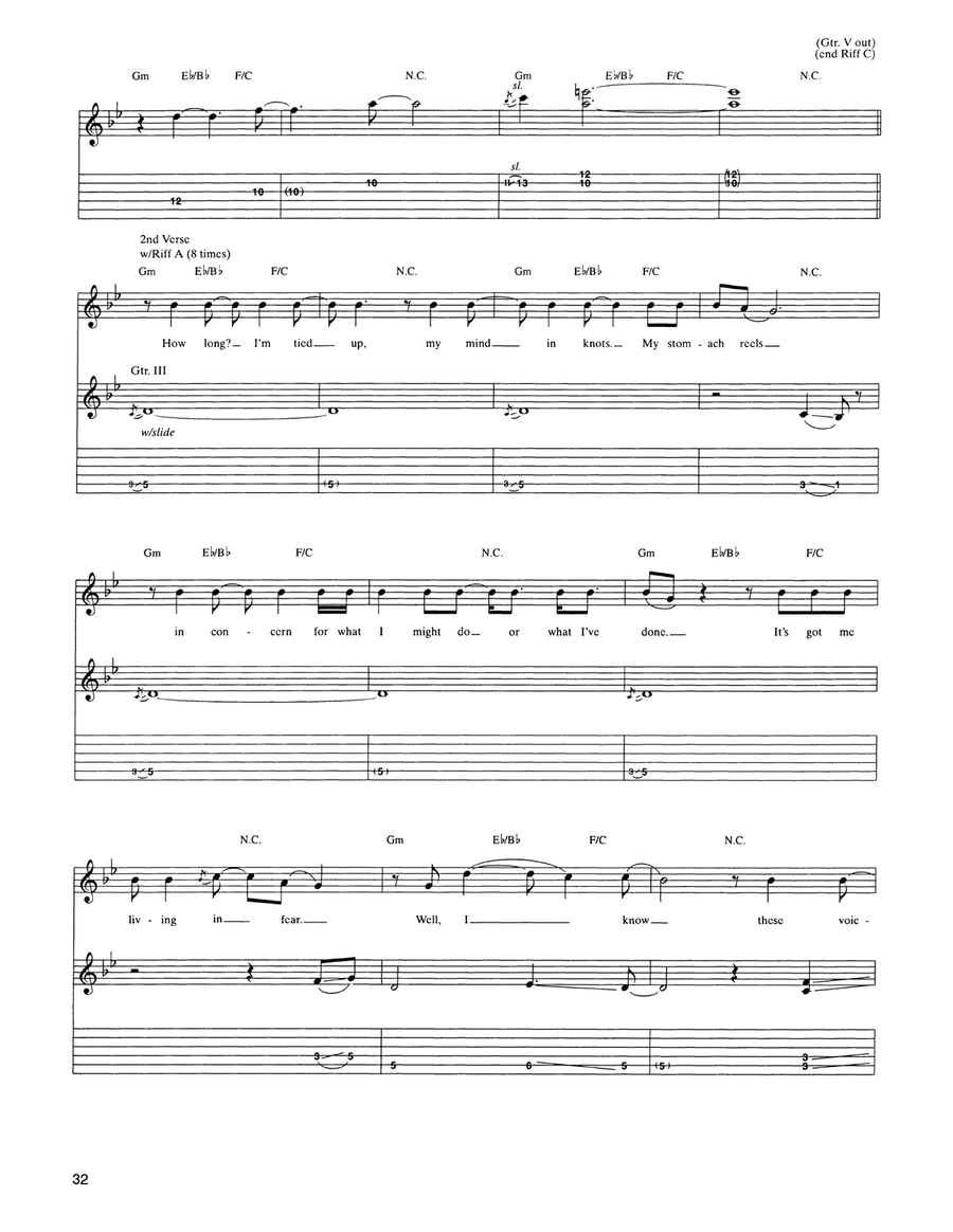 Rhyme & Reason Rhyme & Reason Acoustic Guitar scores gallery preview page 4