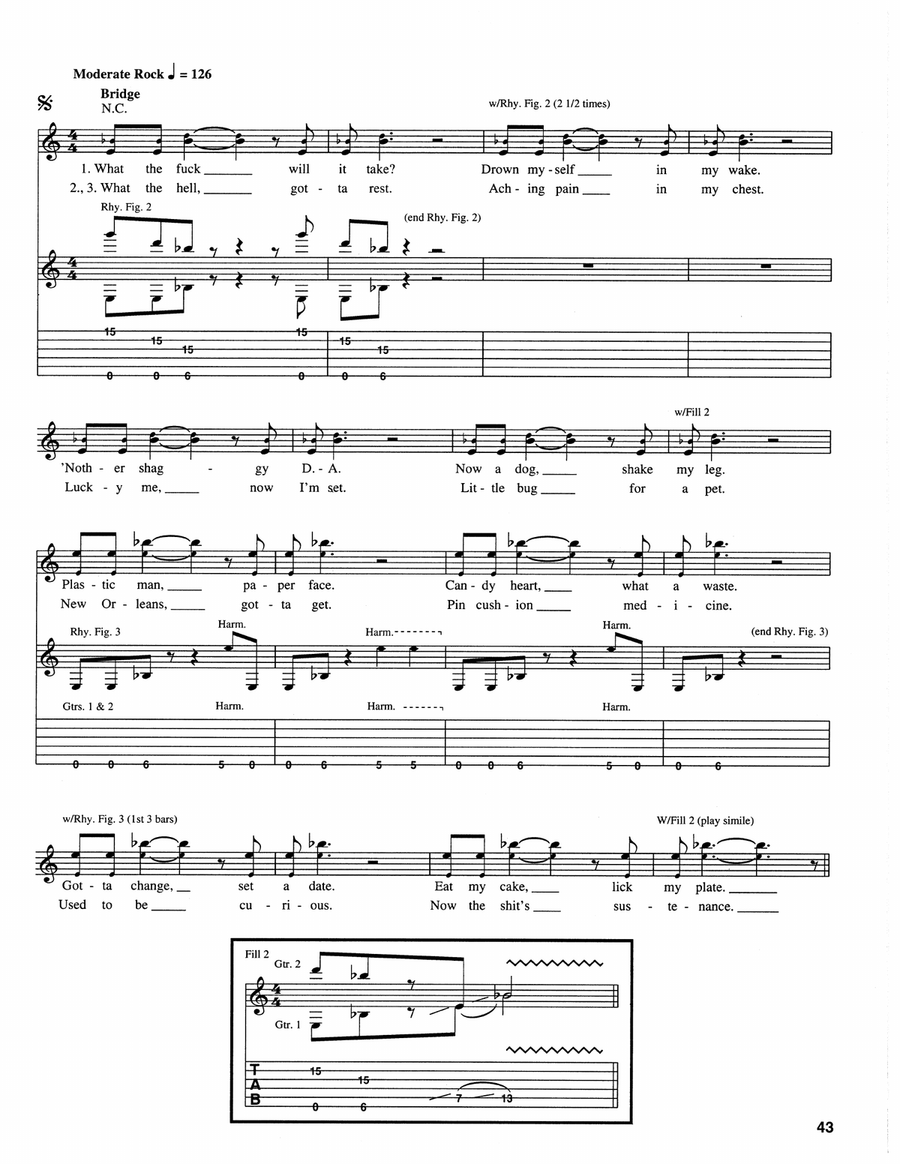 Hate To Feel Hate To Feel Acoustic Guitar scores gallery preview page 2