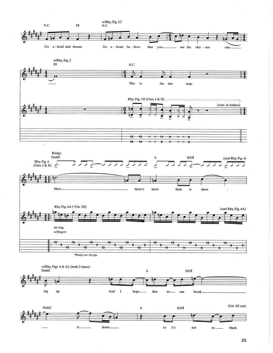 The Last Stop The Last Stop Acoustic Guitar scores gallery preview page 4