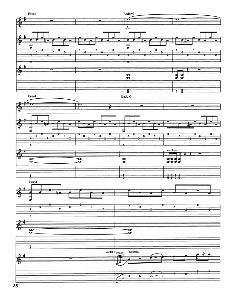 I Can't Remember Acoustic Guitar scores gallery preview page 2