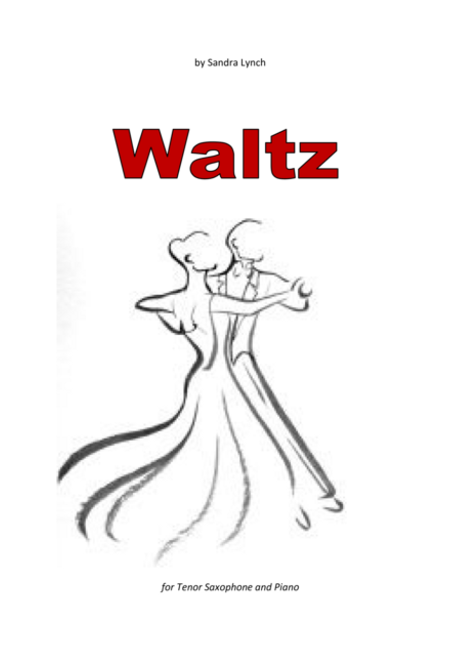 Waltz for Tenor Saxophone Woodwind Duet scores gallery preview page 1