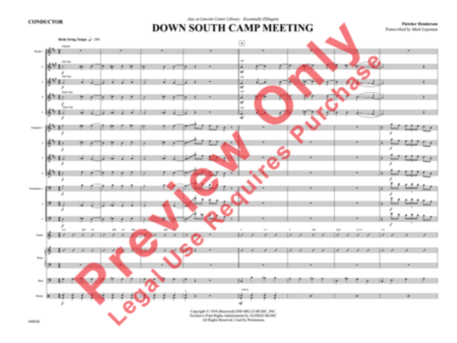 Down South Camp Meeting Down South Camp Meeting Jazz Ensemble scores gallery preview page 6