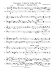 Transitions - suite for violin & tuba (4 mvmts.)