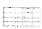 Polish National Anthem for Brass Quintet (World National Anthem Series) Brass Quintet scores gallery preview page 3