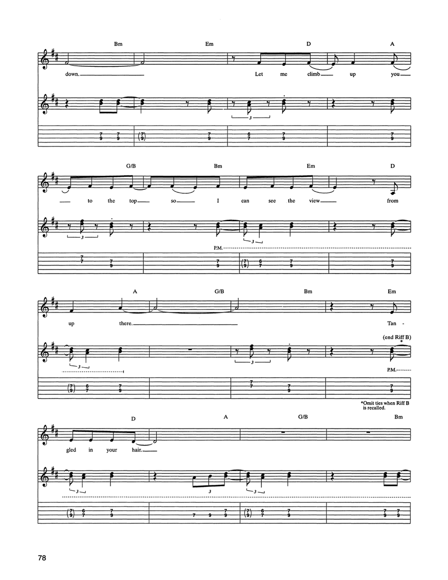 Let You Down Let You Down Acoustic Guitar scores gallery preview page 3