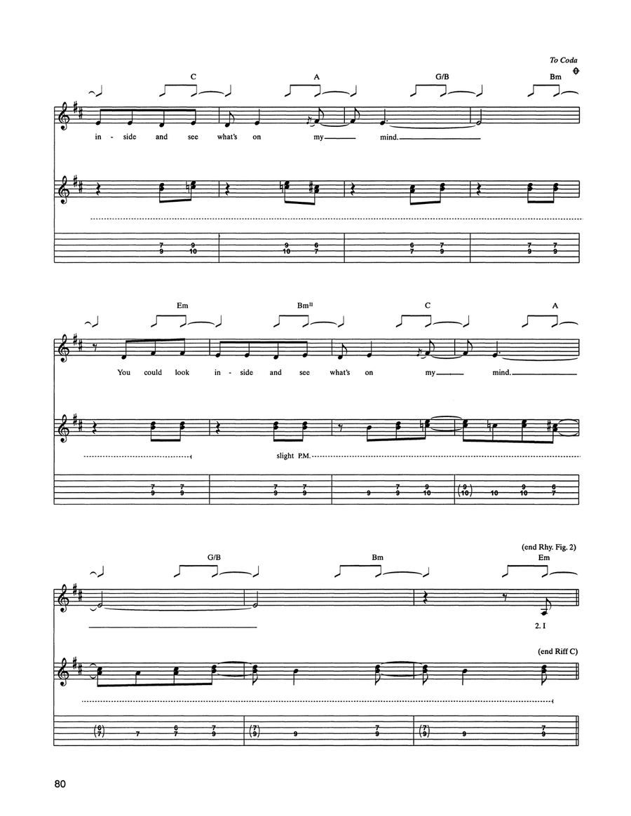 Let You Down Let You Down Acoustic Guitar scores gallery preview page 5