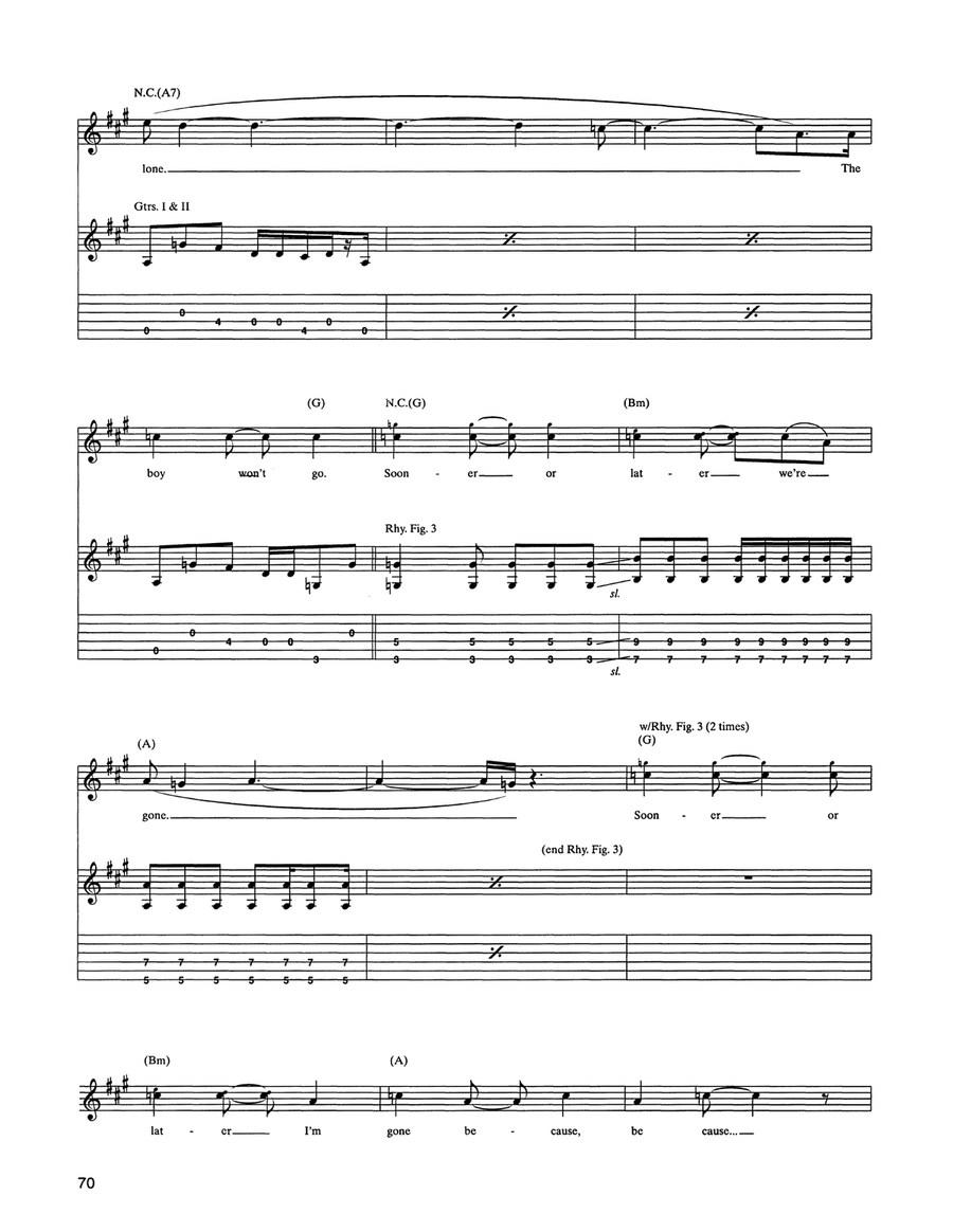 Drive In Drive Out Drive In Drive Out Acoustic Guitar scores gallery preview page 5