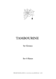 TAMBOURINE for 4 flutes - GOSSEC