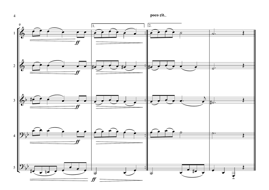 Slovakian National Anthem ''Nad Tatrou sa bl SA scores gallery preview page 4