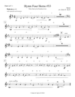WHEN I SURVEY THE WONDROUS CROSS (Horn Quartet #33)