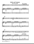 Softly and Tenderly for Piano & Trumpet
