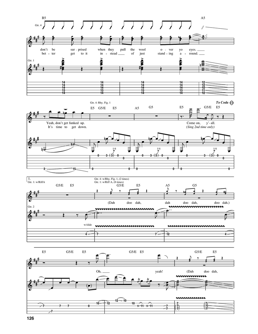 Line Up Line Up Acoustic Guitar scores gallery preview page 4