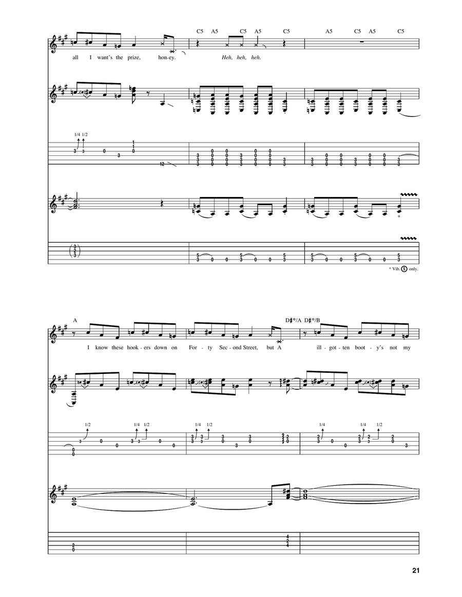 F.I.N.E. F.I.N.E. Acoustic Guitar scores gallery preview page 5