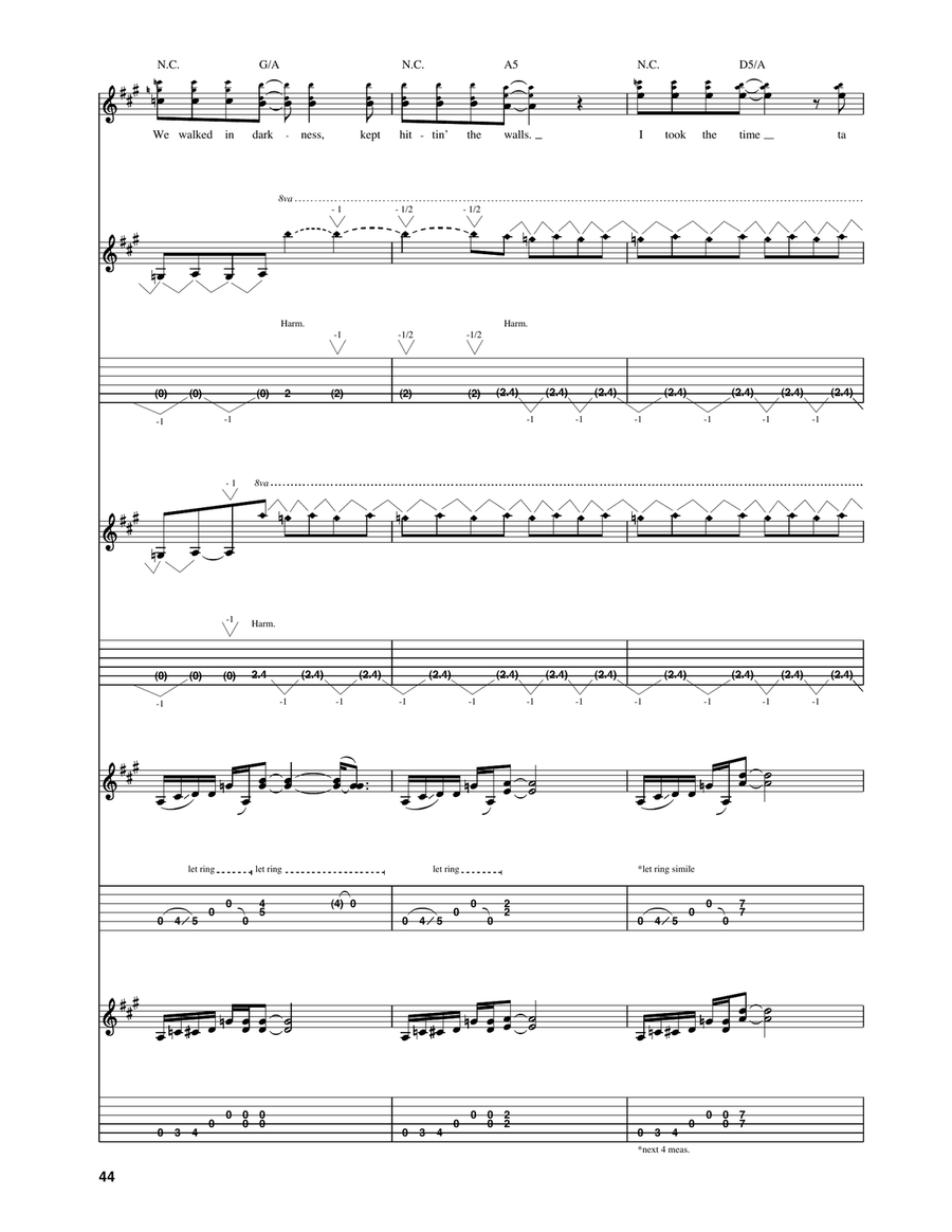 Combination Combination Acoustic Guitar scores gallery preview page 6