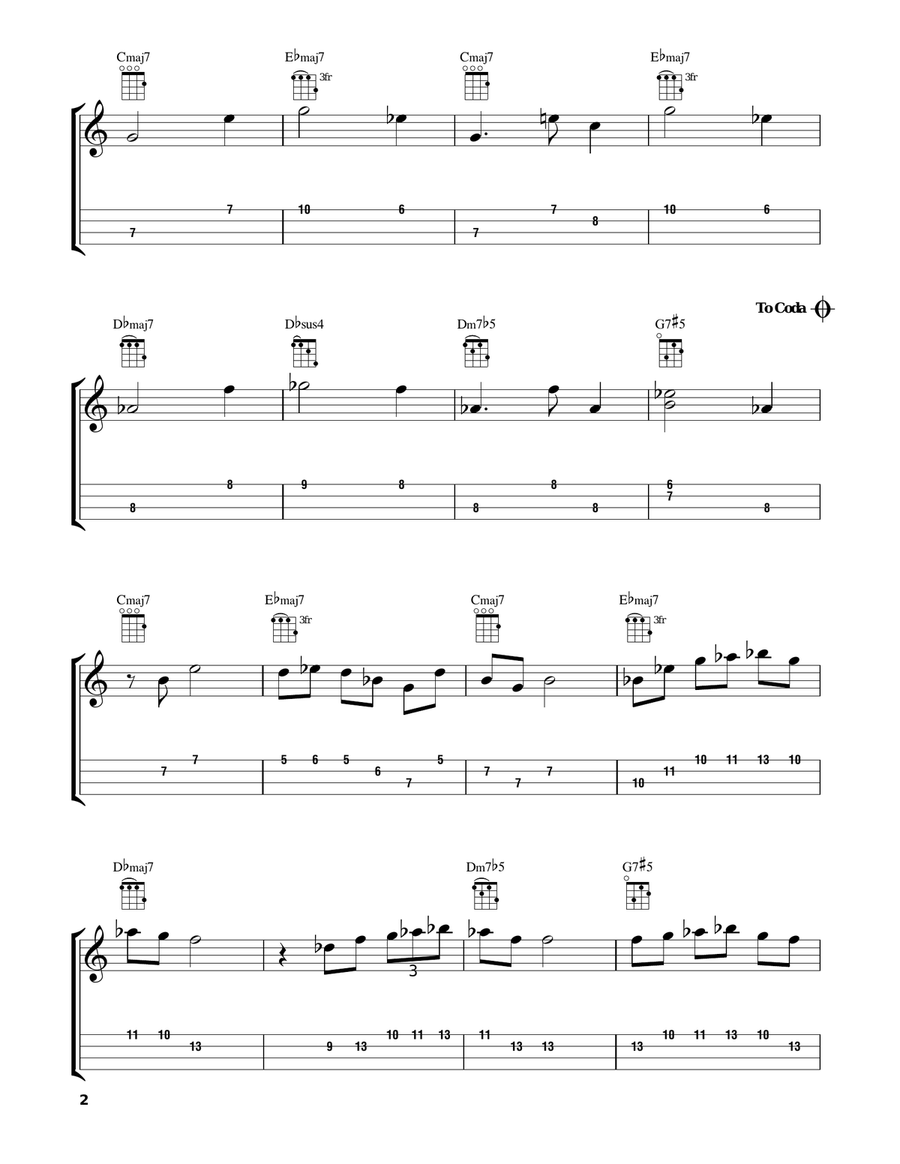 Rain, Rain, Go Away Rain, Rain, Go Away Ukulele scores gallery preview page 2