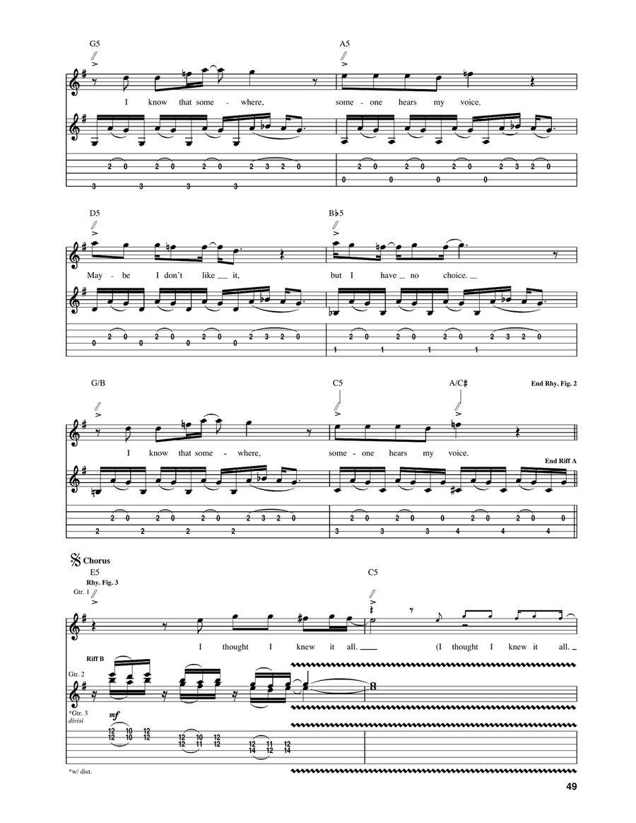 I Thought I Knew It All I Thought I Knew It All Acoustic Guitar scores gallery preview page 2