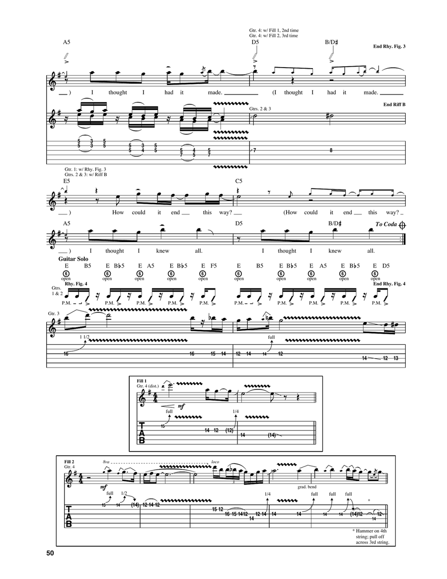 I Thought I Knew It All I Thought I Knew It All Acoustic Guitar scores gallery preview page 3